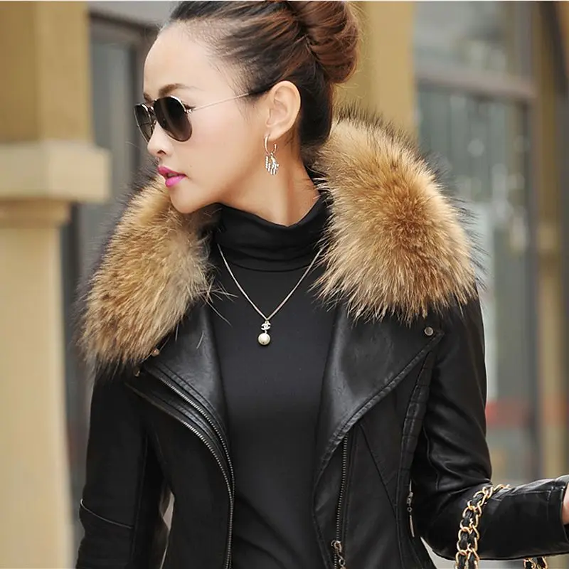 

Custom real raccoon fur collar 50-60 cm winter warm fur ring 100% fully natural fur collar for women coat