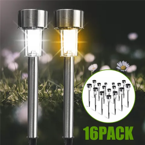 Pacote de Energia Luzes do Jardim ao ar Movido a Energia Luzes ao ar Luzes do Ponto de Led para Jardim Solar Livre Caminho Paisagem Villa Varanda Parque 16