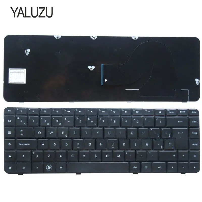 

Spanish Laptop Keyboard FOR HP Compaq Presario CQ56 CQ62 G62 CQ56-100 AX6 V112346AK1 Black SP layout notebook keyboa