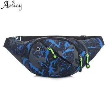 

Aelicy 2019 Fashion Printing Unisex Women Men Camouflage Waist Bag Women Fanny Packs Belt Bum Bag Waist Packs bolsos mujer