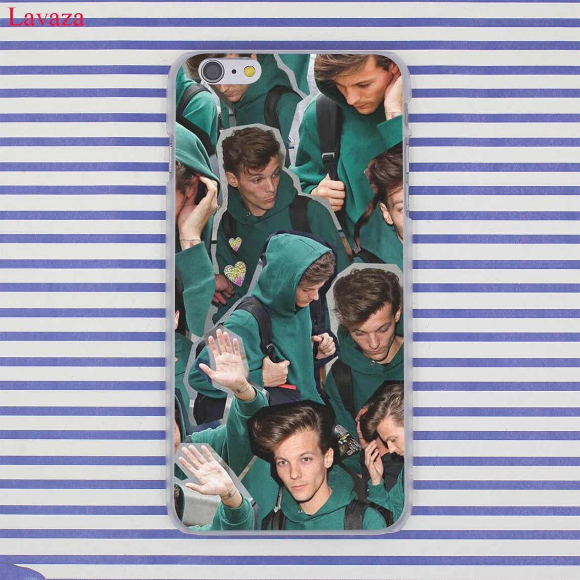 Lavaza One Direction 1d Louis Tomlinson Hard Phone Case for Apple iPhone 8 7 6 6S Plus X 10 5 5S SE 5C 4 4S