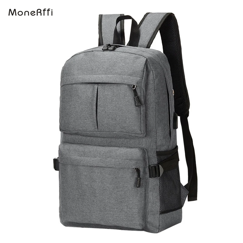 

MoneRffi Men Laptop Backpacks USB Charging Backpack Backpack Schoolbag Male Women Travel Bag For Teenage Girls College Backpack