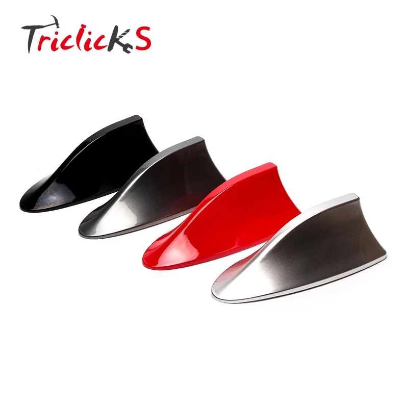 

Triclicks New Car Truck Van Roof Shark Fin Antenna Radio Signal Aerial Universal For BMW Honda Toyota Hyundai VW Kia Nissan Ford