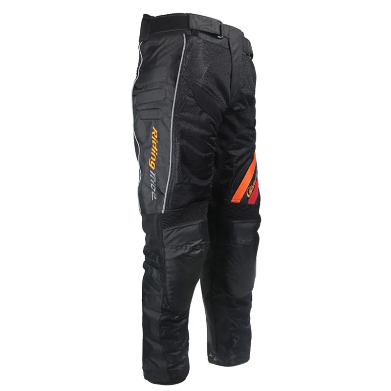 New Motorcycle Pants Motocicleta Motocross Pantalon Moto Trousers Men HP10 Racing with 2pcs Protective Knee Pads|racing pants|motocross