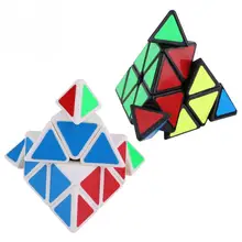 Головоломка "Пирамида Рубика" волшебный кубик-головоломка треугольник профессиональная скоростная игра с круткой детская игрушка взрослые Обучающие игрушки, подарки для детей