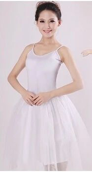 Для женщин, взрослых, детей, девочек, розовый, черный, белый цвет, классическая балетная юбка-пачка, платье, балетный костюм - Цвет: White