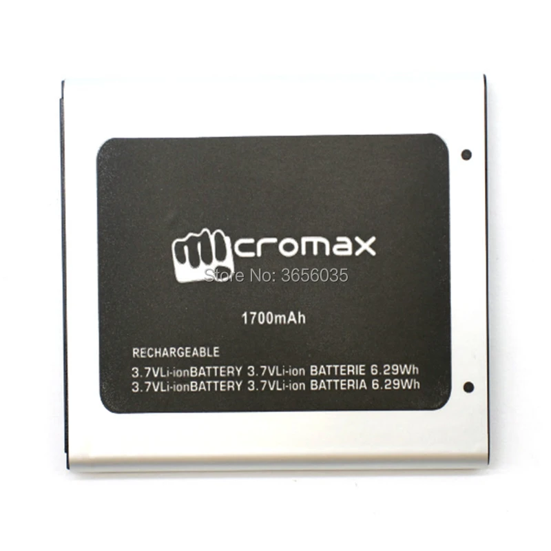 Tyrca высокое качество 1700mAh Замена для Micromax Q335 болт батареи мобильного телефона