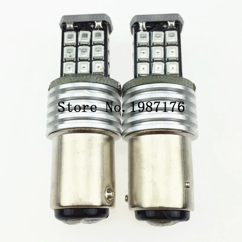 1 шт. 1157 BAY15D P21/5 Вт BAZ15D P21/4 W BAW15D PR21/5 W 21 SMD 2835 Светодиодный белый красный 12V автомобильный светильник тормоза поворота сигнальные лампы