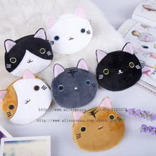 Новые популярные кошки, котенок кошка плюшевый Кошелек для монет, с брелком подарок 10 см сумка для монет кошелек, Карманный Чехол-кошелек для мелочи, женская сумочка