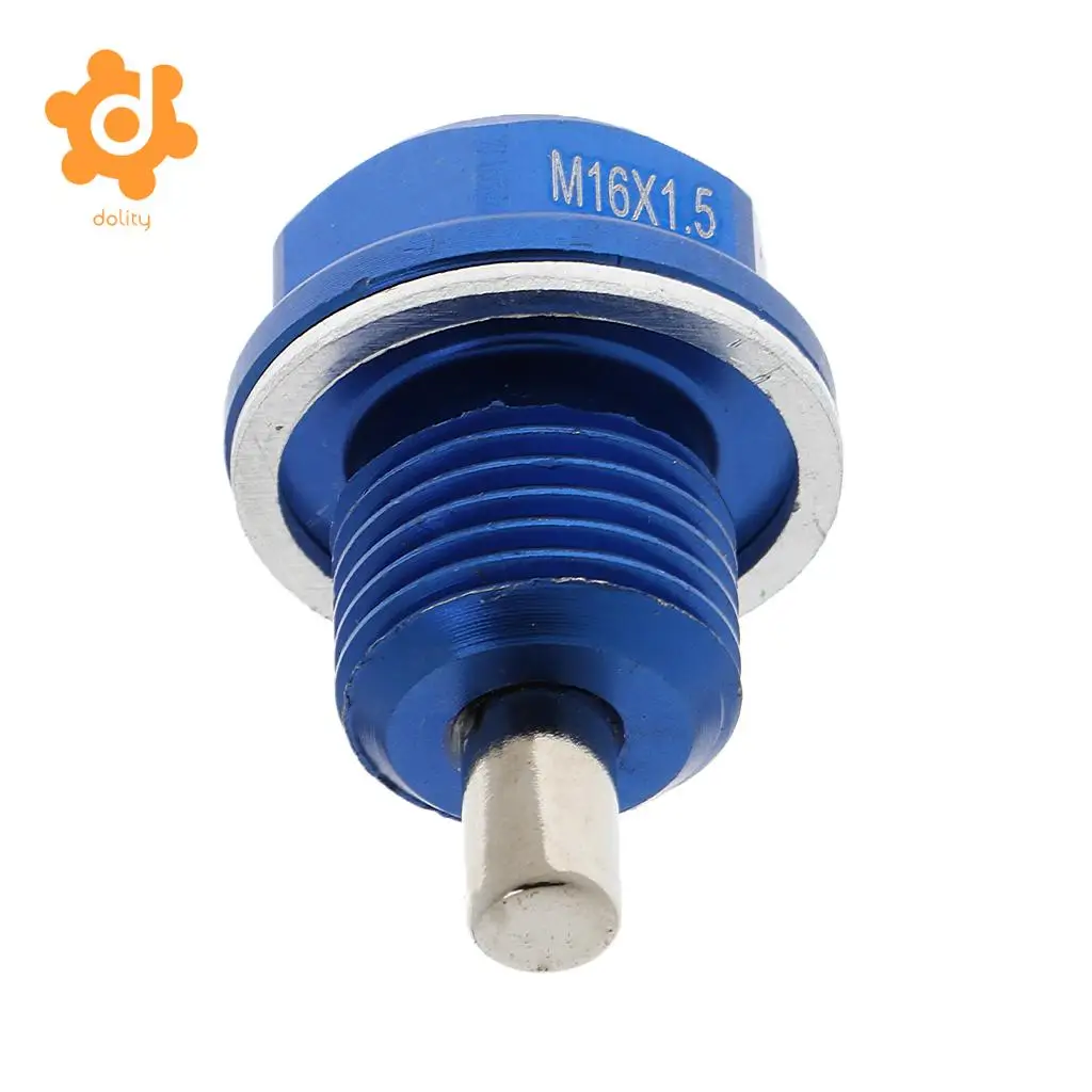 dolity M16x1.5 Auto Magnetic Oil Drain Plug Bolt Screw Sump Nut Crush Washer