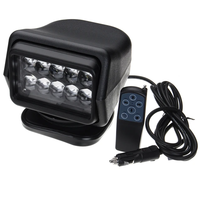 Buy 12V 50W Remote Control Marine Search Light LED