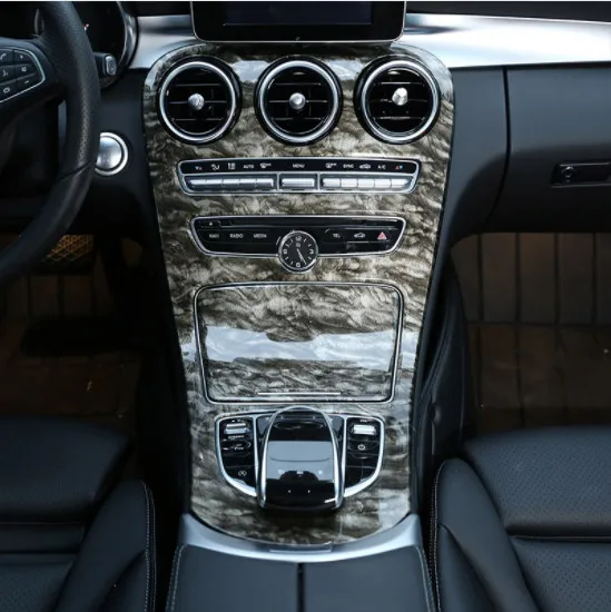 

Marble Color Style ABS Plastic Center Cover For Mercedes Benz C Class W205 15-18 For Mercedes-benz GLC-Class X253 2016-18