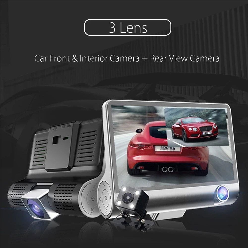car camera 3 lens