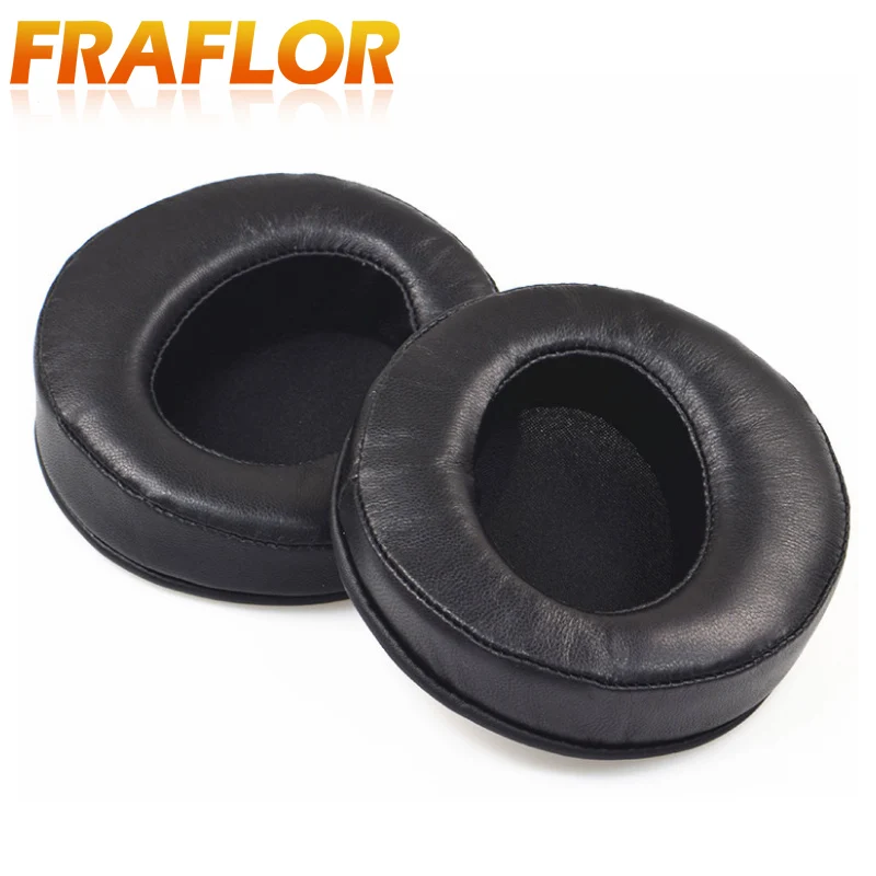 

Lambskin Leather Skin Replacement Memory Soft Sponge Form Ear Pads Covers for 100mm 102mm 110mm/with hole Headphones Headsets