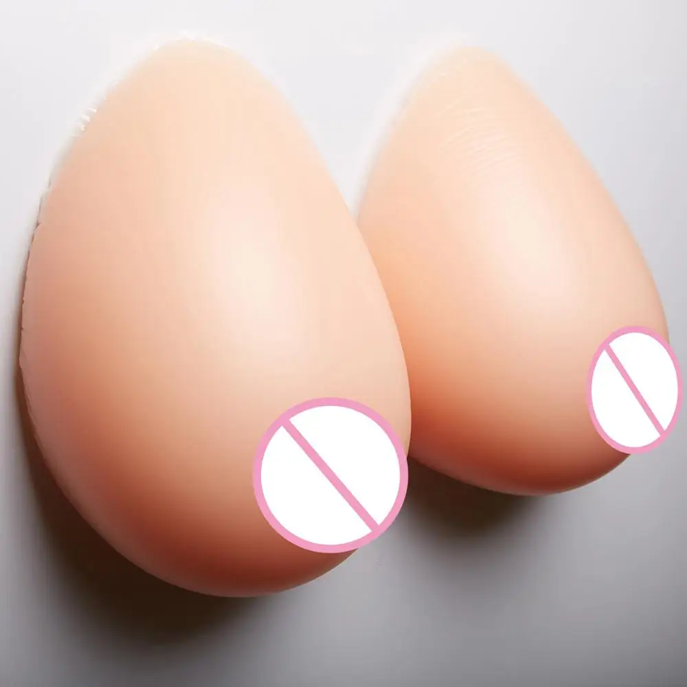 

B-D Cup Cosplay Fake Boobs False Breasts Artificial Breast Crossdresser Queen Transgender Silicone Breast Forms Teardrop Shape