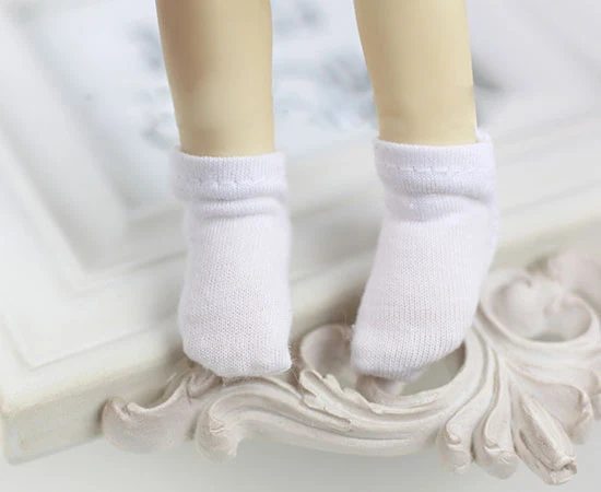 Носки для кукол BJD белые короткие носки 1/6 г. спортивные аксессуары | Игрушки и