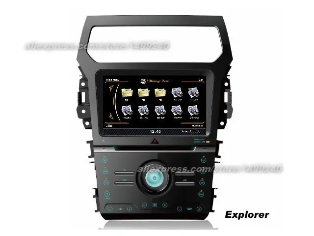 Для Ford Explorer 2011 2012 2013 2014 Автомобильная навигационная система GPS стерео радио DVD