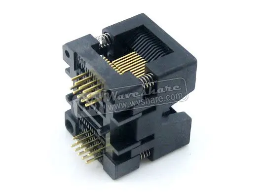 SSOP20 TSSOP20 OTS-20(28)-0,65-01 Enplas IC тестовый Адаптер для программирования с гнездом 0,65 мм Шаг 4,4 мм ширина