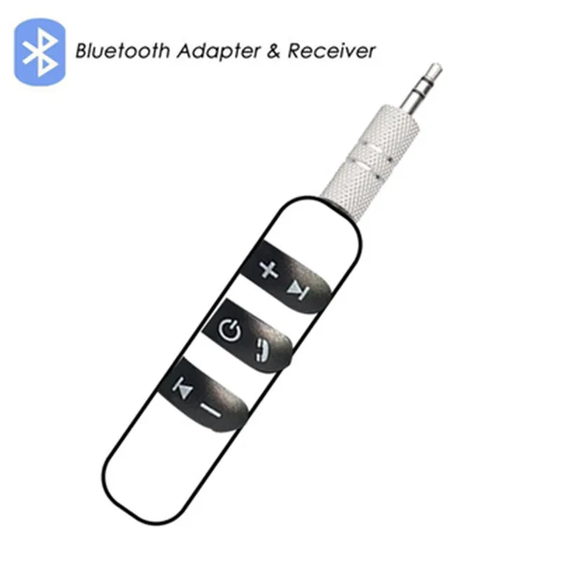 

Car Bluetooth AUX 3.5mm Bluetooth Receiver Handsfree Call Bluetooth Adapter FM Transmitter Speaker Kits For Phone And Computers
