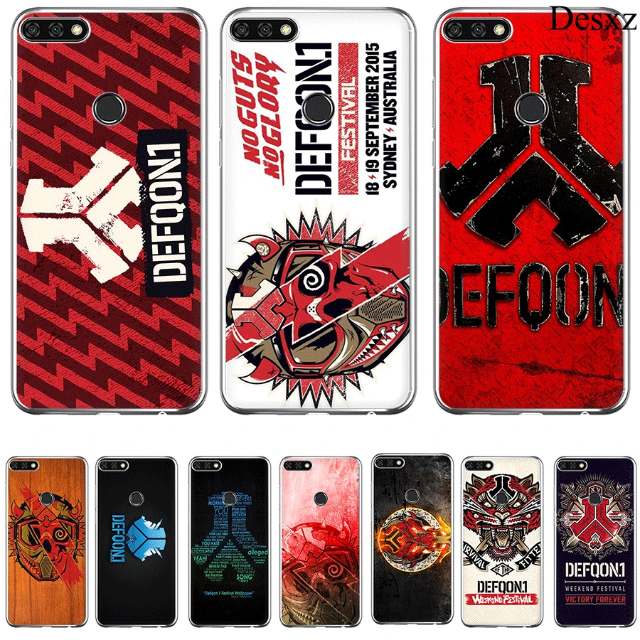 Чехол для Huawei Y5 Y6 Y7 II Prime 2017 2018 чехол телефона Defqon 1|Чехлы-накладки| |