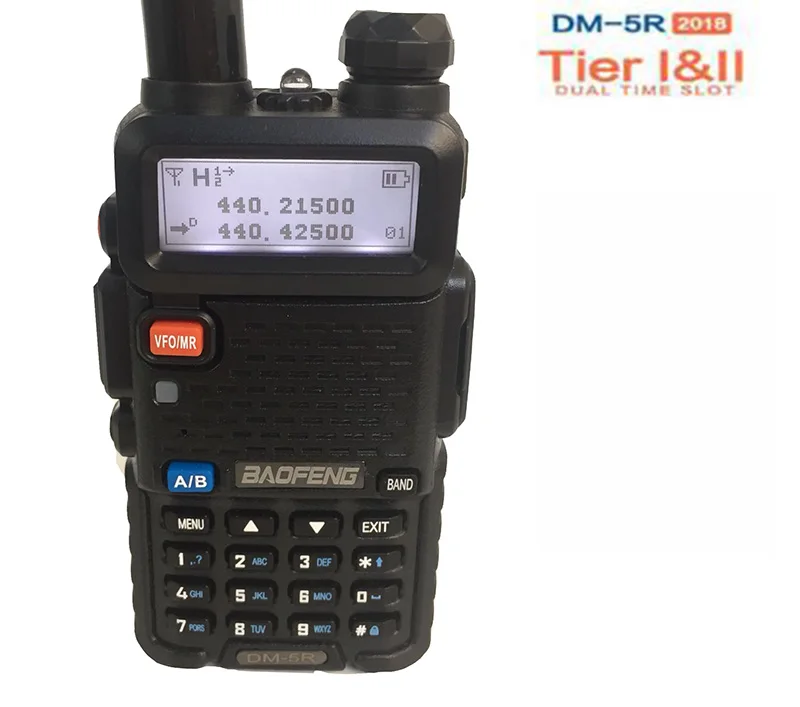 Приемопередатчик Cb Radio Ham Hf DSP обновленная рация Baofeng Dm 5r Dmr с шифрованием для Motorola