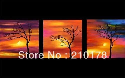 

handmade oil painting on canvas modern 100% Best Art Landscape oil painting original directly from artis LA3-171