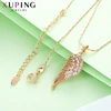 Xuping-collar con forma de alas con carácter para mujer, colgante, joyería para el día de Navidad, regalo, M58-30172 ► Foto 2/6