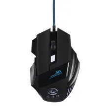 Улучшенная новая Проводная игровая мышь светодиодная Проводная игровая мышь с колесом прокрутки USB 3200 dpi 5 кнопок оптическая мышь для ПК ноутбука