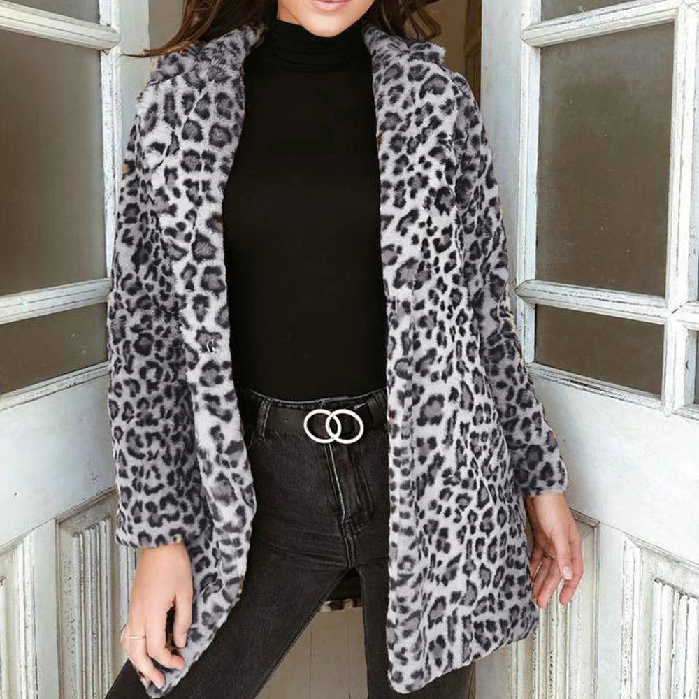 2018 Sale Time-limited Full Polyester No Jacket Jaqueta Feminina Inverno Bomber Leopard Sexy Lapel Cardigan Plush Jacket Coat 2018 Sale Time-limited Full Polyester No Jacket Jaqueta Feminina Inverno Bomber Leopard Sexy Lapel Cardigan Plush Jacket Coat