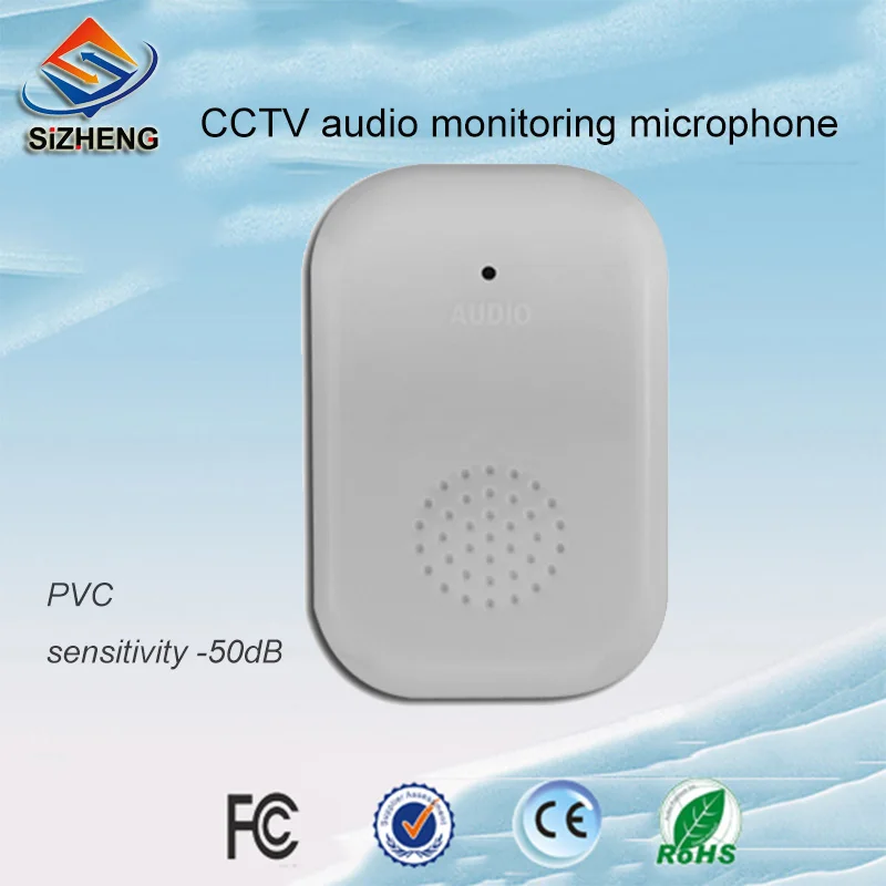

SIZHENG SIZ-140 Ultra-thin video surveillance camera audio microphone voice pick up device for security system