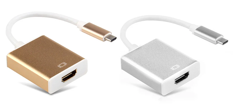 Usb type C к HDMI адаптер, USB 3,1(USB-C) к HDMI адаптер конвертер «Папа-мама» для MacBook2016/huawei Matebook/Smasung S8