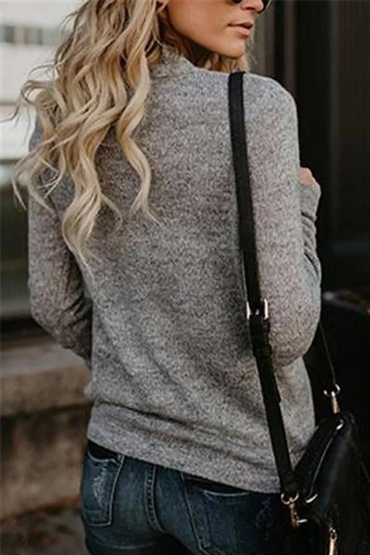 LOGAMI сексуальный пуловер с глубоким v-образным вырезом Осенняя Женская мода свободные вязаные свитера женские