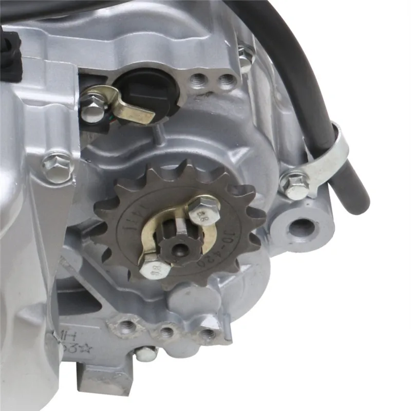 TDPRO motocicleta 125cc Motor eléctrico Semi automático + carburador + filtro de aire 4 tiempos ATV Quad Pocket Pit Bike arranque eléctrico