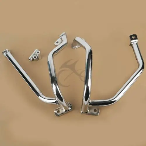 Buy Left & Right Chrome Metal Engine Guard Highway Crash Bar For Honda