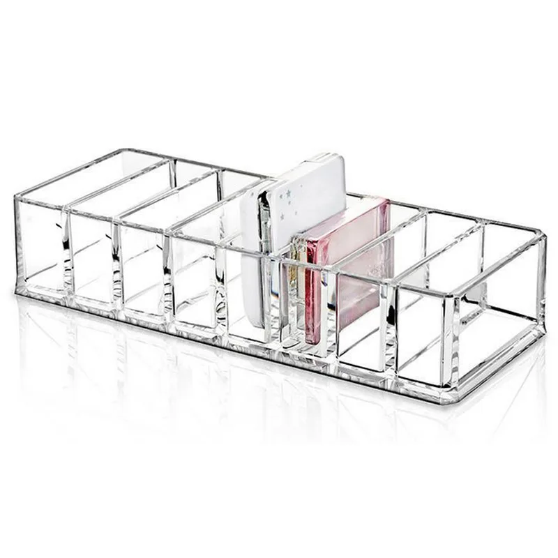 

New High-grade Acrylic Transparent Storage Box Lipstick Lipstick Desktop Eye Shadow Makeup Cosmetics Storage Box 21.5*8.7*4.5CM