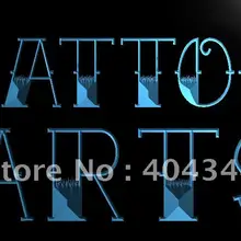 LB622-тату искусство Дизайн Логотипа светодиодный неоновый свет знак