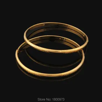 

Classical Women/lady's Gold Filled Cuff Bangles Inner Dia Fine Bracelet Jewelry Free shipping
