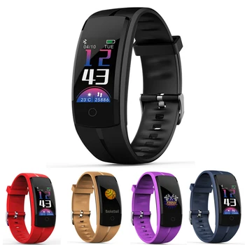 

QS100 blood pressure heart rate monitor GPS app sport tracker for swimming football basketball sportwatch PK mi band 3 fitbit