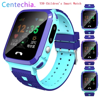

Y39 Children Smart Watch Camera Lighting Touch Screen SOS Call LBS Anti- Lost Tracking Location Finder Kids Baby Smart Watch