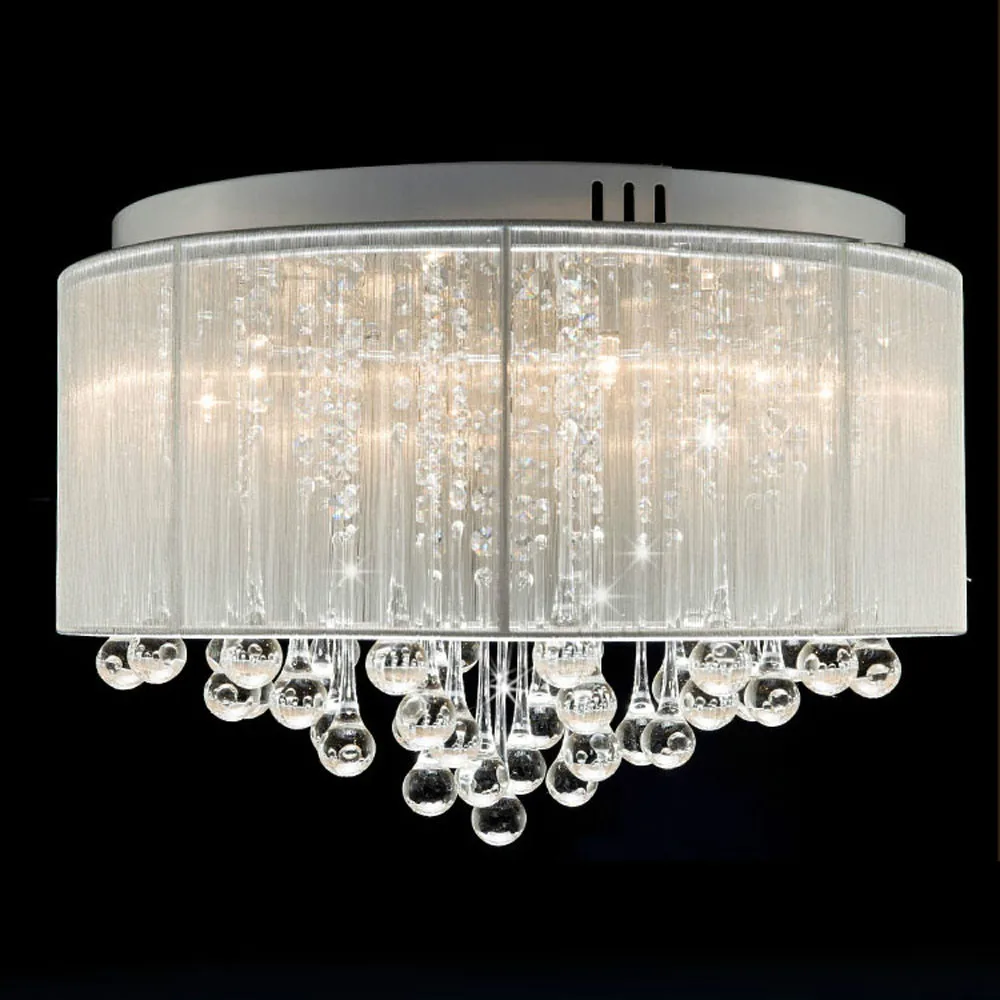 MAMEIFree Shipping Flush Mounted Luxury Contemporary Drum Ceiling