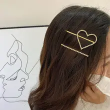 2 шт./компл. Для женщин выдалбливают Корона геометрический заколки для волос "сделай сам" для укладки волос боковые пряди заколка для волос Романтический; босоножки со стразами; одним словом заколка для волос