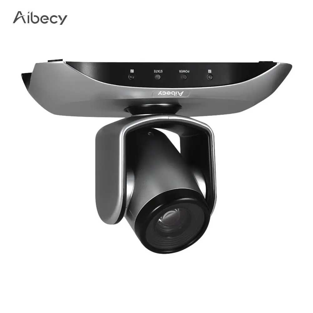 Aibecy проектор 1080P HD USB видео конференц-камера мини-проектор 10X оптический зум автоматический фокус с инфракрасным пультом дистанционного управления