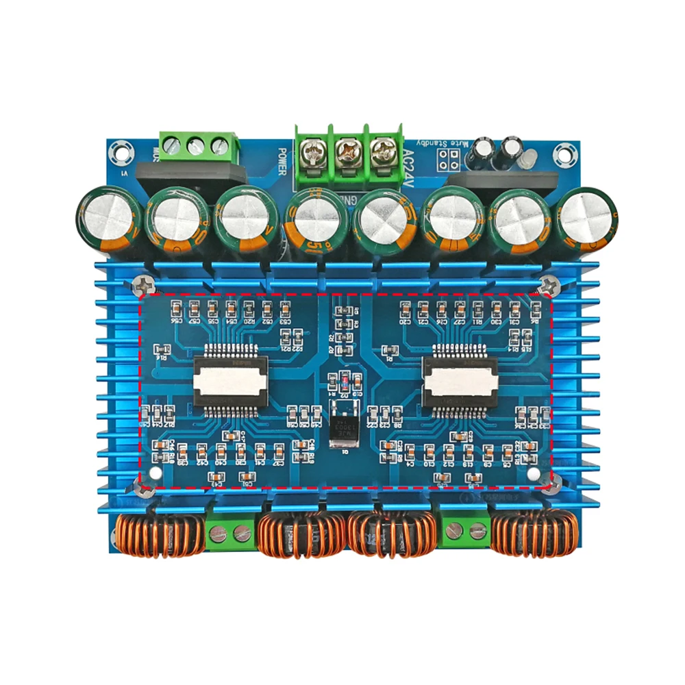 

LEORY XH-M252 Ultra High Power Digital Bluetooth Amplifier Board Module Audio Amplifier Board 420W*2 TDA8954TH Dual Chip
