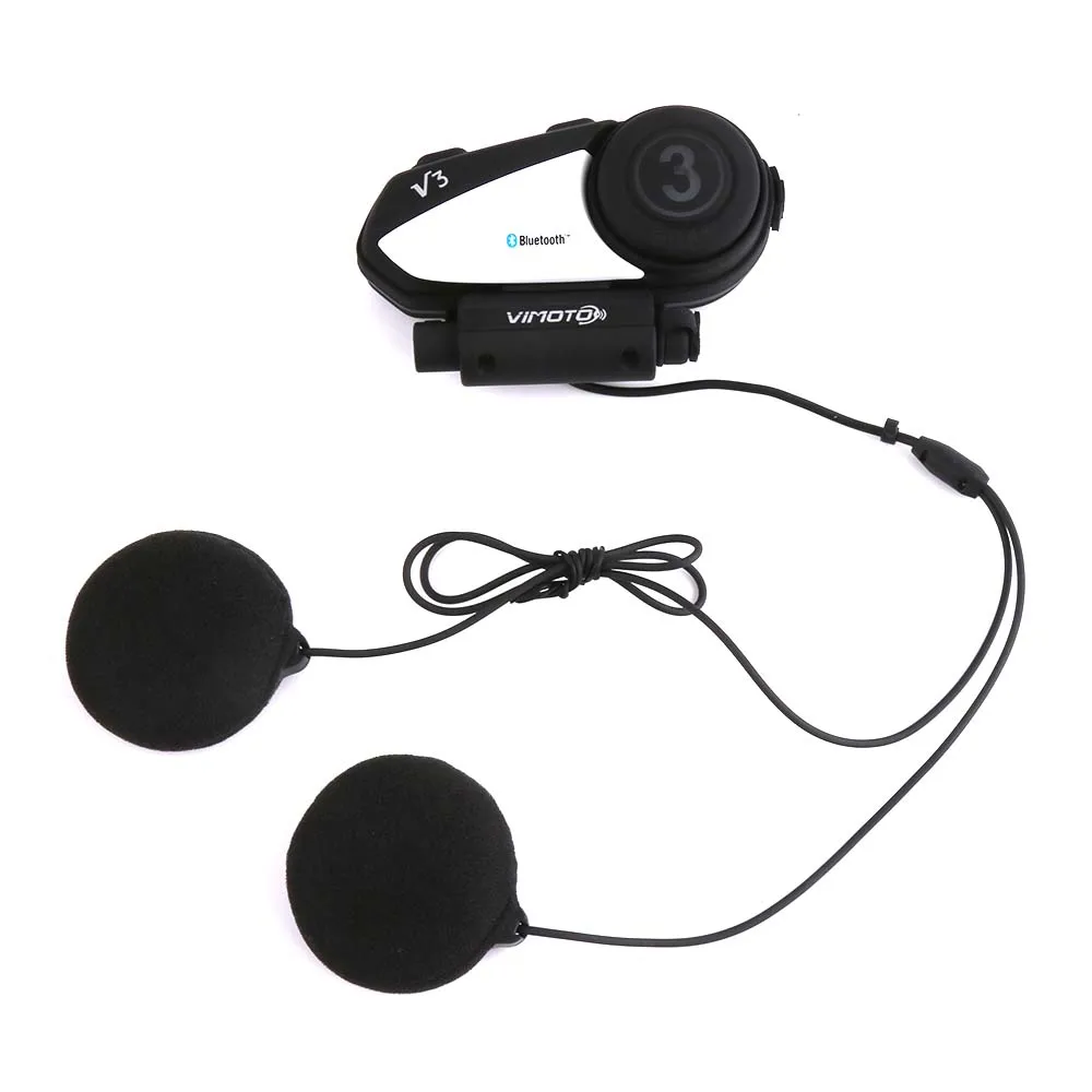 Vimoto V3 Universal Multi-functional GPS 2 Way Radio Motorcycle Helmet Bluetooth Headset For AK550 Yamaha Tmax 530 Xmax 300 MT10 (7)