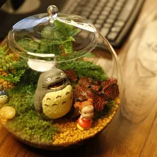 HandmadeMicro экологическая прозрачная ваза+ крышка многофункциональные стеклянные вазы с крышкой свадебное украшение дома