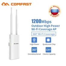 COMFAST 1200 Мбит/с открытый беспроводной расширитель маршрутизатор Wifi AP 5 ГГц 360 градусов Wifi роутер усилитель антенна