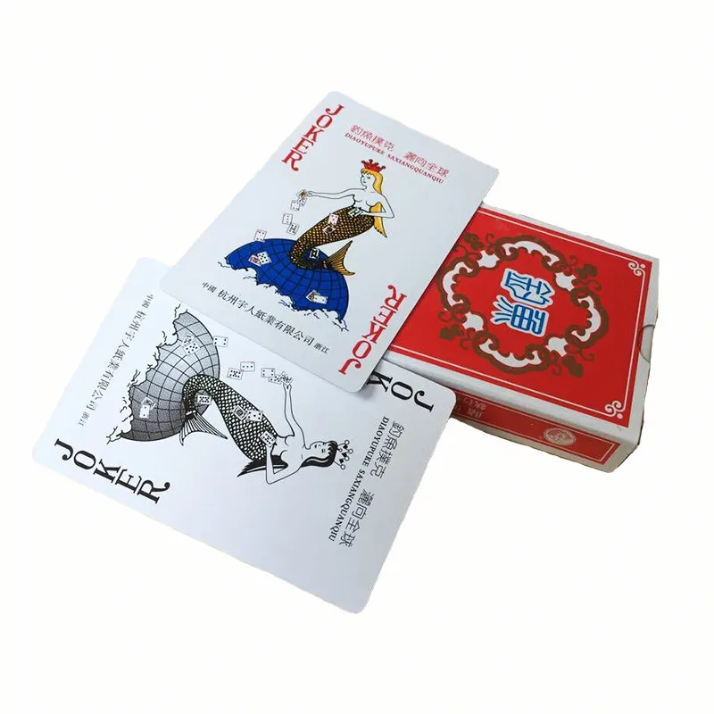 High Quality 54 Pcs Playing Cards Motor Brand poker for 12 Decks 