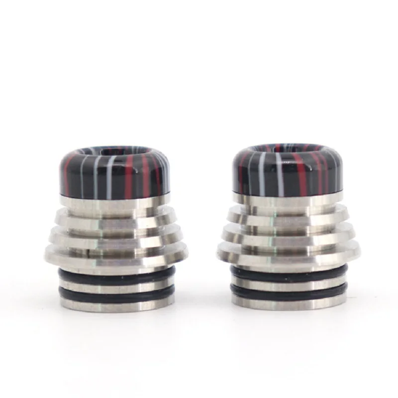 

(2 piece /lot) Clrane Tower 810 drip tip Stainless + Resin material for TFV8 Big Baby / TFV12 Prince / Pharaoh Mini atomizer