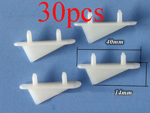 30PCS Nylon Wingtip Protector Guard Angle Anti damage Airplane Helper for RC Aircraft Fixed DIY Spare Parts 30PCS Nylon Wingtip Protector Guard Angle Anti damage Airplane Helper for RC Aircraft Fixed DIY Spare Parts