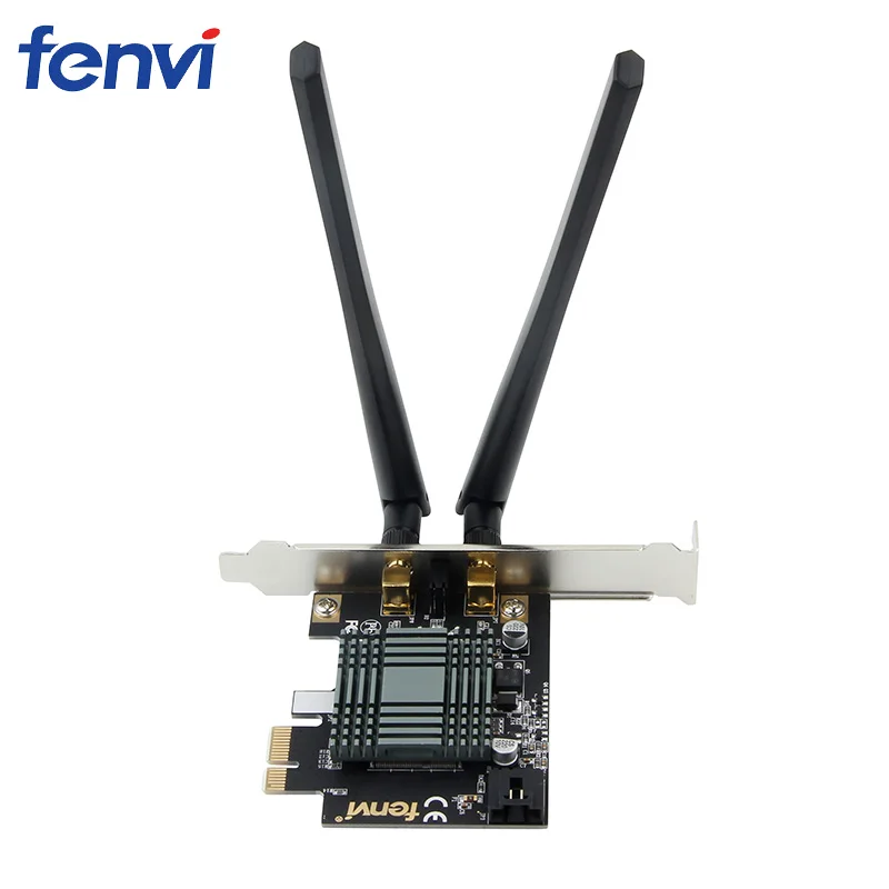 Настольный беспроводной адаптер PCI Express WiFi двухдиапазонный 1730 Мбит/с Bluetooth 5 0 MU MIMO
